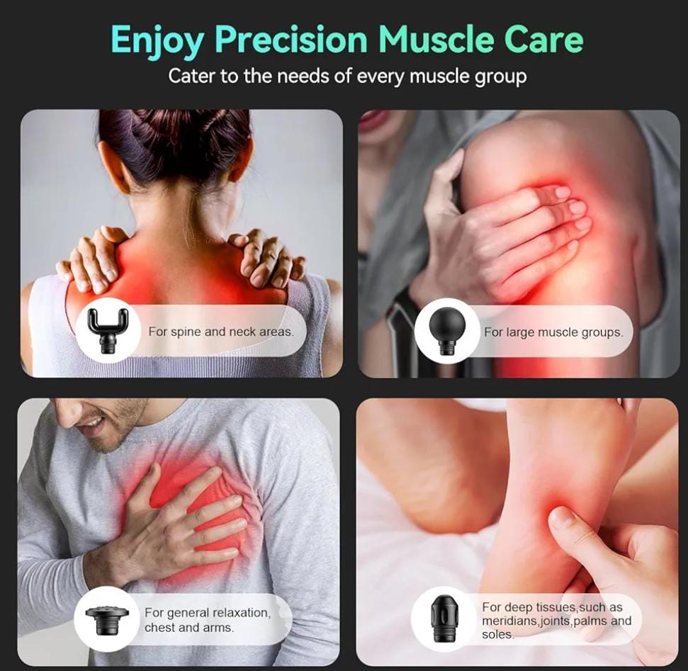 Booster Mini X Massage Gun Percussion Back and Neck Massager Electric Vibrators Portable Fitness Mini Body Massage Machine