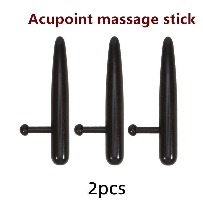 1/2/3Pcs Trigger Point Massager Tool Boost Metabolism Lymphatic Drainage Relaxes Muscles Wood Massage Tools