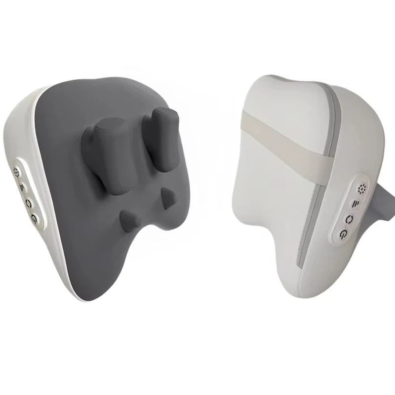 Trapezius Electric Massage Pillow For Neck and Shoulder Wireless Car And Home Massager Heat Waist Leg Cervical Shiatsu Kneading