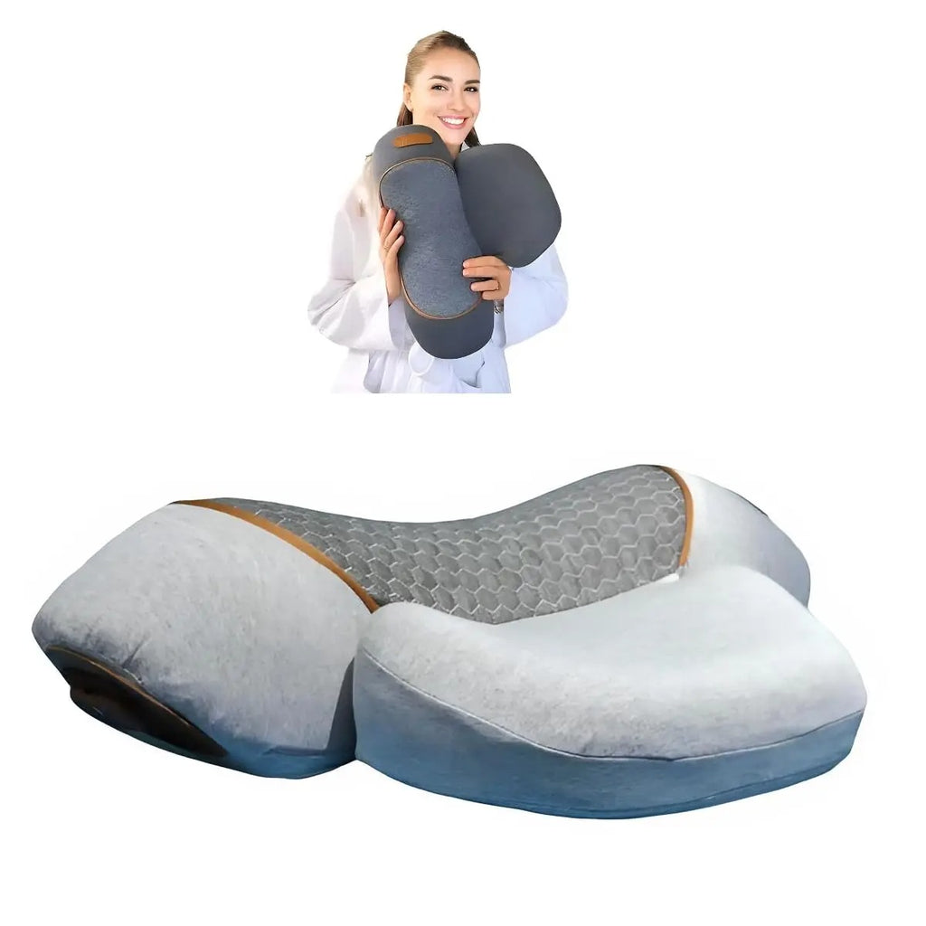 Callixe thera Pillow Massage Neck Hump, Callixe thera 3-in-1 Heated Pillow Traction Massager, Memory Foam Pillows