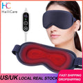 USB Electric Heated Steam Eyes Mask Hot Compress Warm Eye Care Massager Relieve Tired Eyes Dry