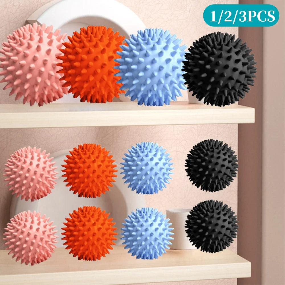 Spiky Massage Ball Spiked Massager Roller High Density Trigger Point Massager Ball Deep Tissue Roller for Plantar Fasciitis