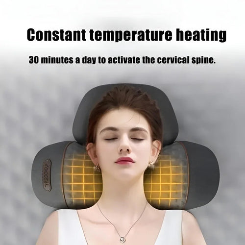 Callixe thera Pillow Massage Neck Hump, Callixe thera 3-in-1 Heated Pillow Traction Massager, Memory Foam Pillows