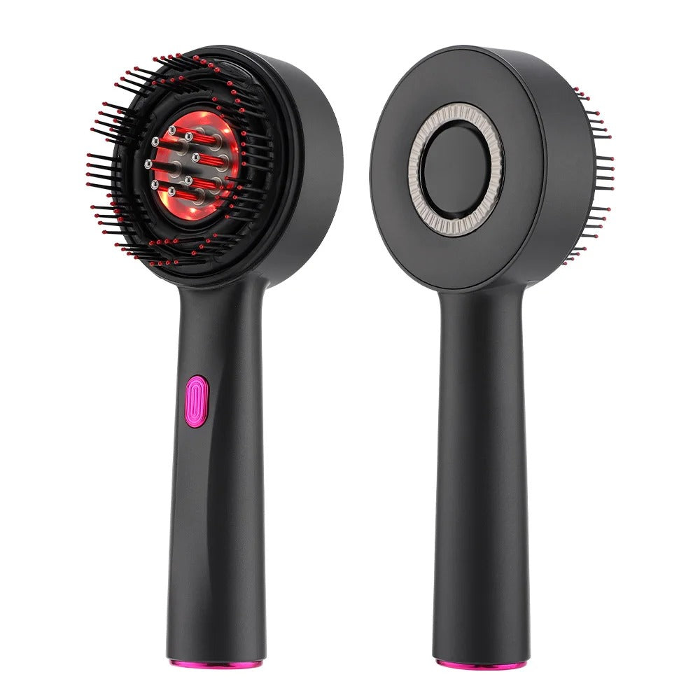 3 Modes Electric Massage Comb Portable Red Light Laser Comb for Hair Follicle Hair Follicles On The Head Essence Oil Applicator