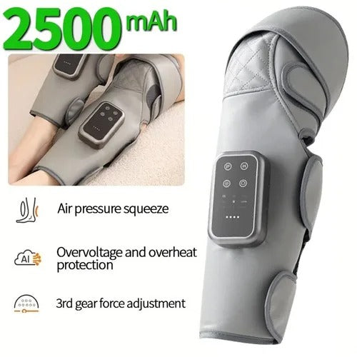 Electric Leg Massager Athletes Heating Muscle Relaxation Foot Leg Recovery Massage Machine Promotes Blood Circulation Tools