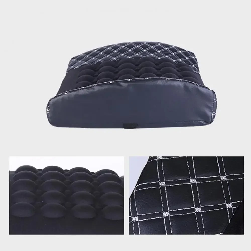 Car Electric Massage Cushion Fold Resistant Elongation Moderate Durable Vehicle Seat Back Waist Support Lumbar Pad Massager