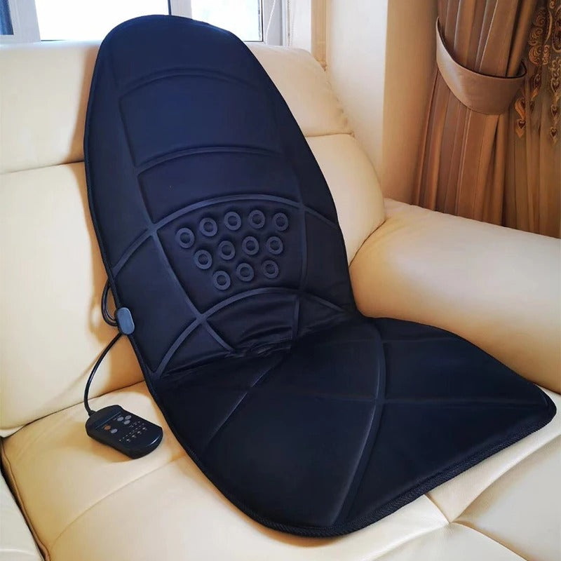 Car Home Office Lumbar Massage Chair Cussion Machine Electric Heating Vibrating Neck massager Back Car mat Pain Relief Pads
