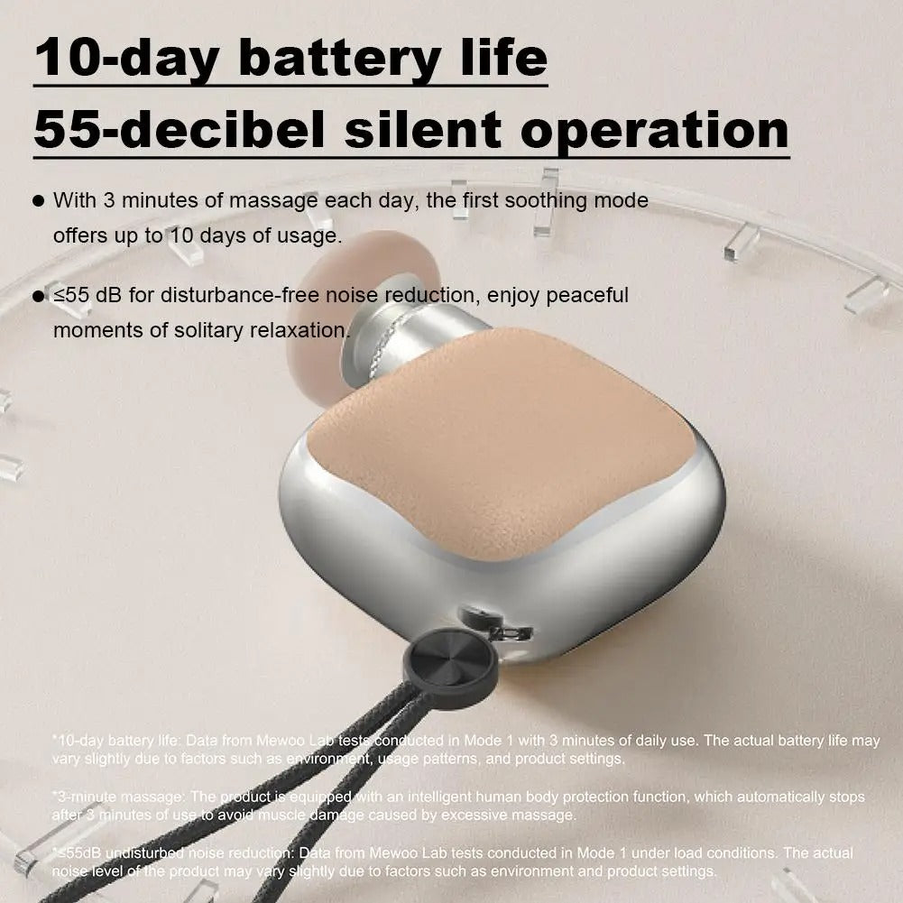 Portable Handheld Fascia Gun 4-heads High Frequency Vibrating Massage Gun Deep Tissue Muscle Neck Shoulder Relax Body Massage