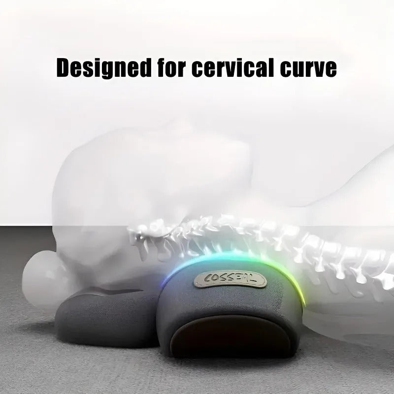 Callixe thera Pillow Massage Neck Hump, Callixe thera 3-in-1 Heated Pillow Traction Massager, Memory Foam Pillows