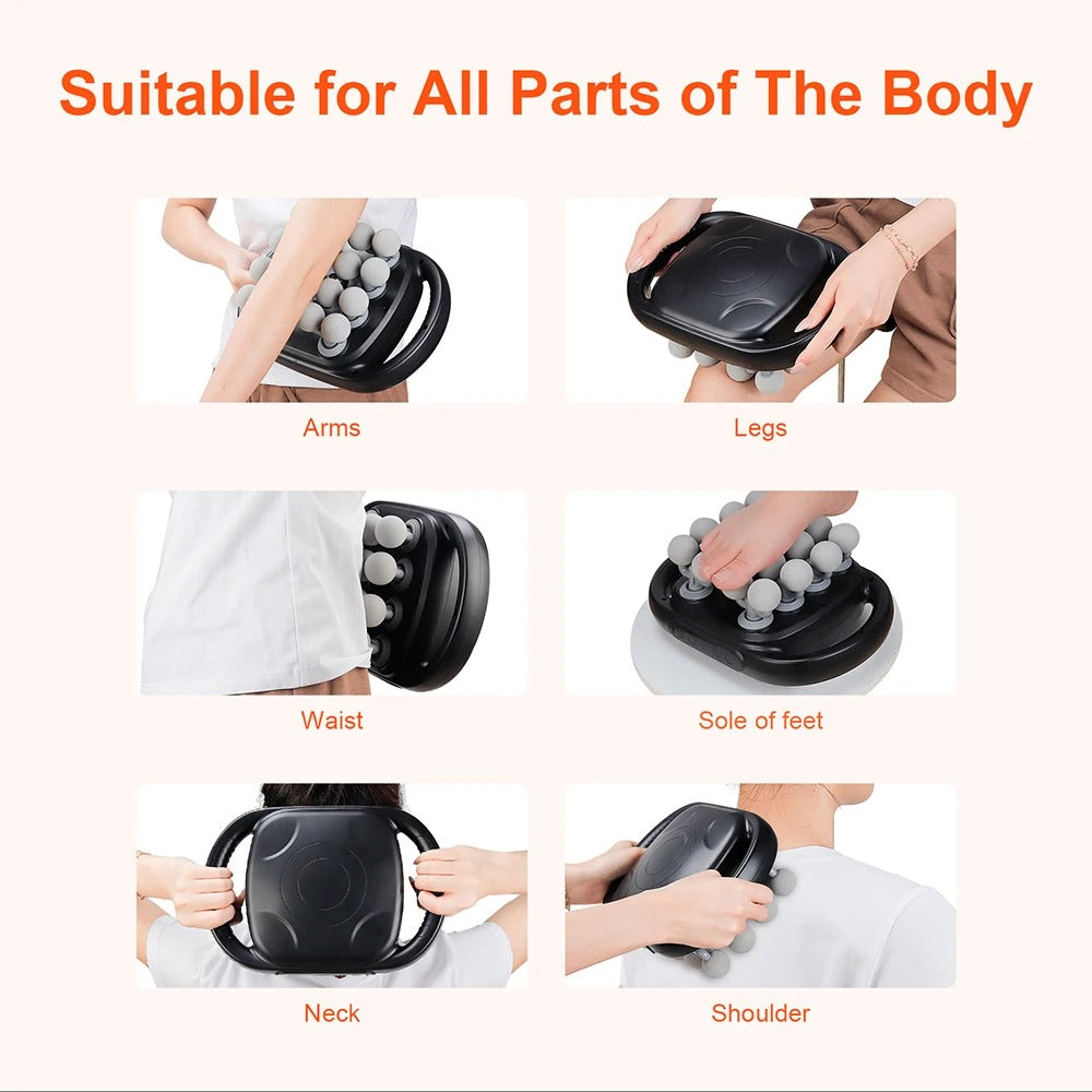 16-Head Fascia Gun High-Frequency Vibration Body Massage Gun Back and Waist Massager Neck Shoulder Massager Muscle massager