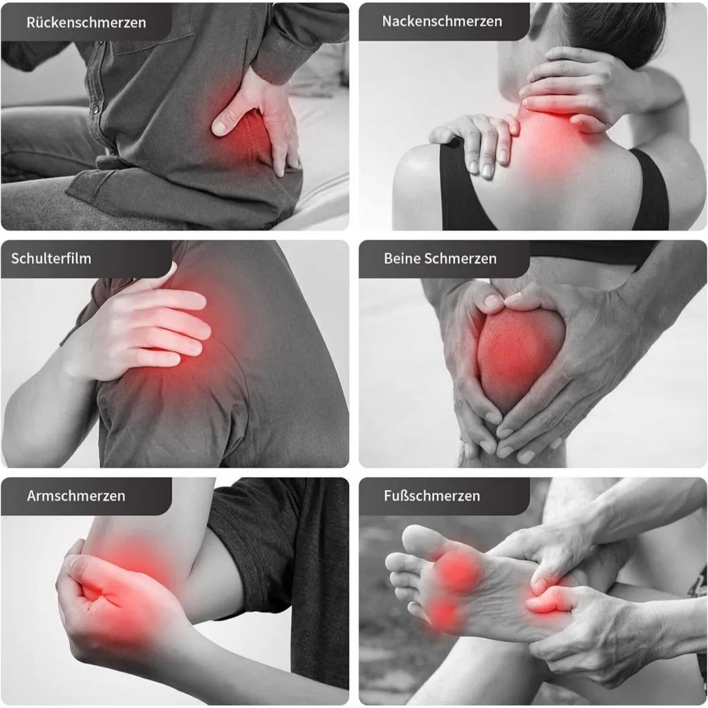 Cordless Neck Massager Electric Shiatsu Massager Back Shoulder Neck Kneading Massager For Pain Relief Deep Tissue Body Massager