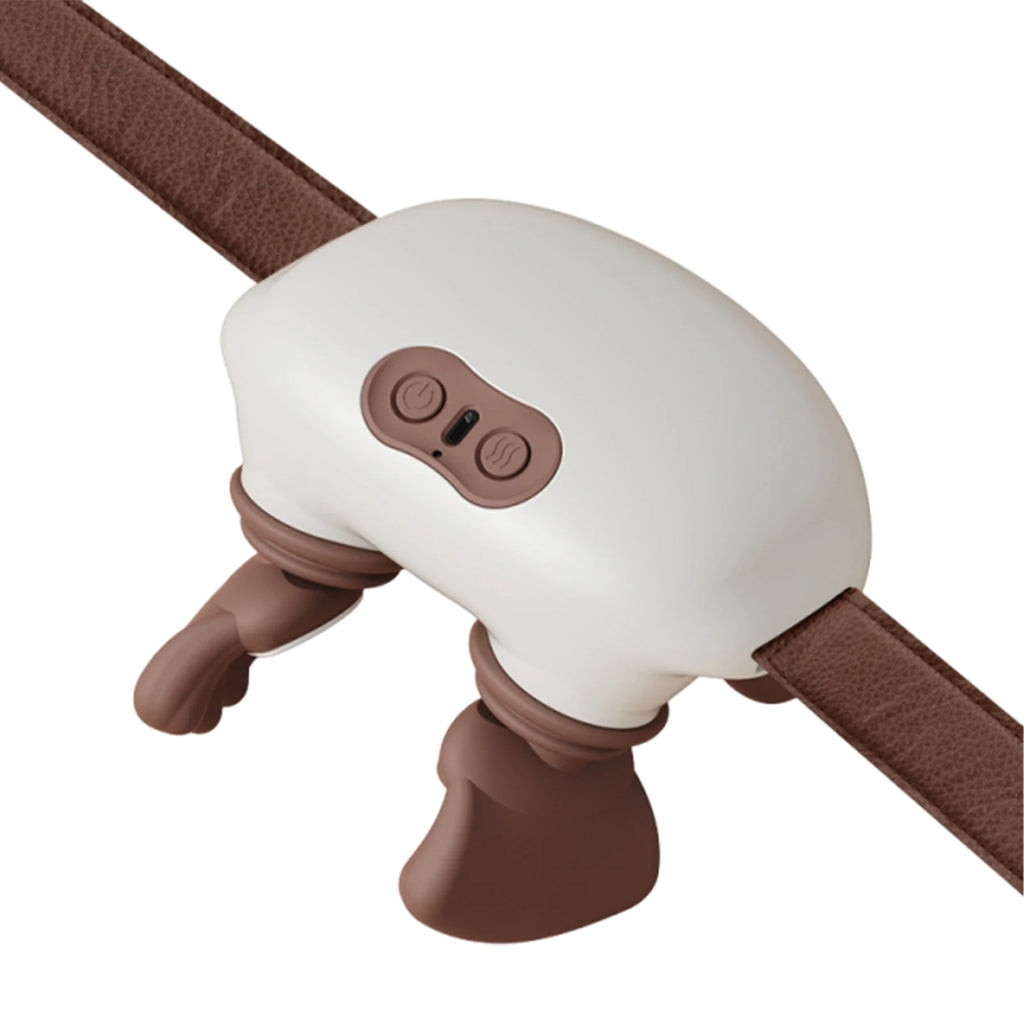 Shoulder Massager with Heat Shiatsu Neck and Back Massager Rechargeable Deep Tissue Kneading Massage Pillow for Muscle Relax