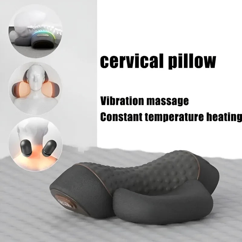 Callixe thera Pillow Massage Neck Hump, Callixe thera 3-in-1 Heated Pillow Traction Massager, Memory Foam Pillows