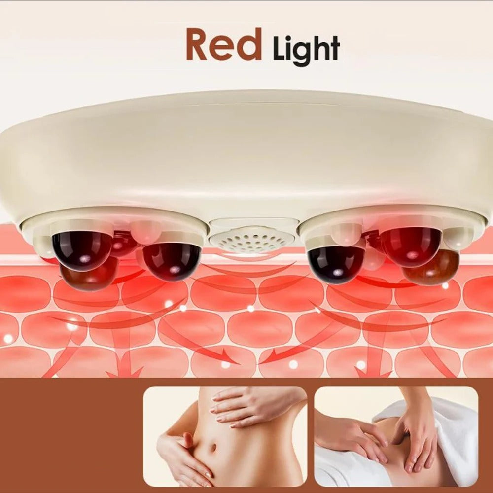 Electric Abdominal Massager Moxibustion Heating Vibration Waist Massage Belt Menstrual Pain Relief Bianshi Kneading Instrument