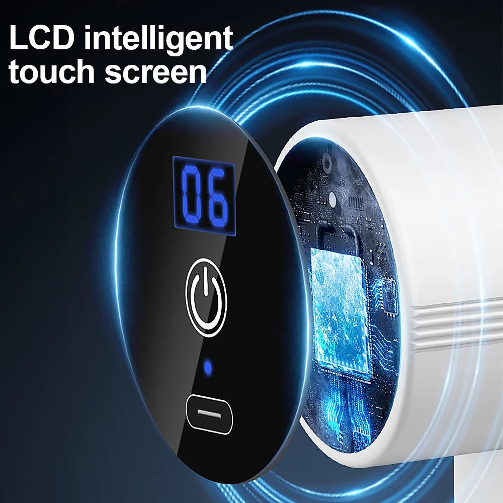 Mini Fascia Gun Protable Digital Handheld Vibration Massage Gun For Body Neck Back Leg Deep Muscle Percussion Relaxation Fitness