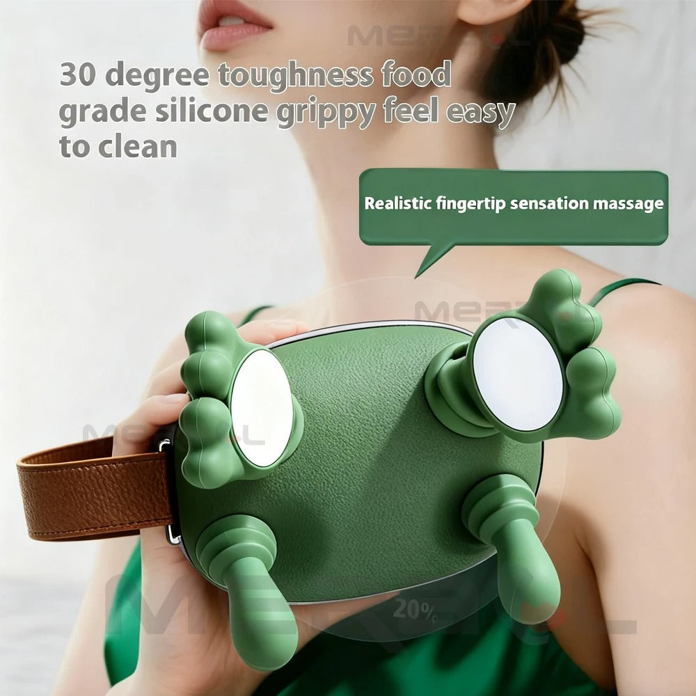 Neck Massager Machine Shoulder Shiatsu Massager Relax Pain Electric Cervical Spine Bionic Massager Muscle Kneading Trapezius