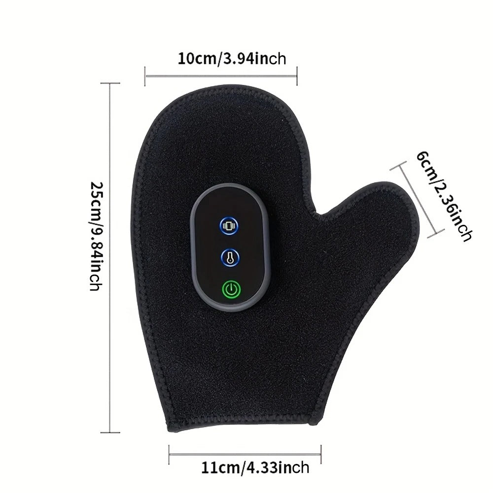 Cordless Electric Hand Massager with Heat and Compression for Arthritis and Carpal Tunnel Full Wrapped Relaxation Portable Gift