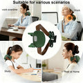 Neck Massager Electric Muscle Massager Heating Cervical Neck Massage Portable Neck Shoulder Massage Machine for Neck Pain Relief