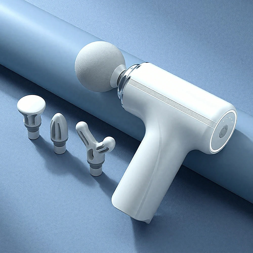 USB Portable Electric Massage Gun Mini Fascia Gun High Frequency Vibration Body Massage Gun Muscle Relaxation Fascia masajeador