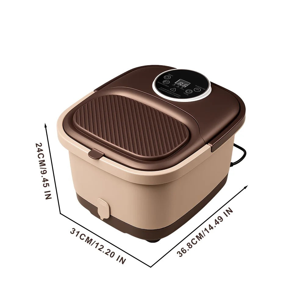 Portable Fully Automatic Massage Heating Foot Bath Mini Acupressure Massage Points Household Fumigation Foot Bath