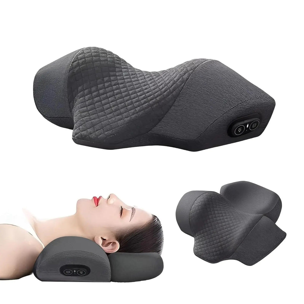 Callixe thera Pillow Massage Neck Hump, Callixe thera 3-in-1 Heated Pillow Traction Massager, Memory Foam Pillows