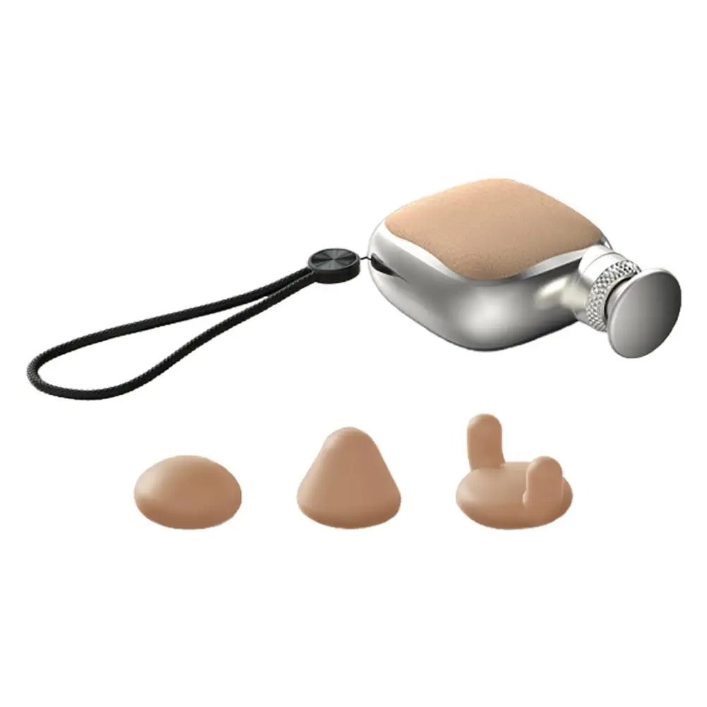 Portable Handheld Fascia Gun 4-heads High Frequency Vibrating Massage Gun Deep Tissue Muscle Neck Shoulder Relax Body Massage