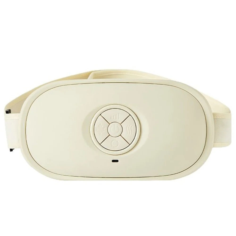 Electric Abdominal Massager Heating Pad Menstrual Pain Relief Massager Belt Hot Compress Vibration Bianshi Kneading Instrument