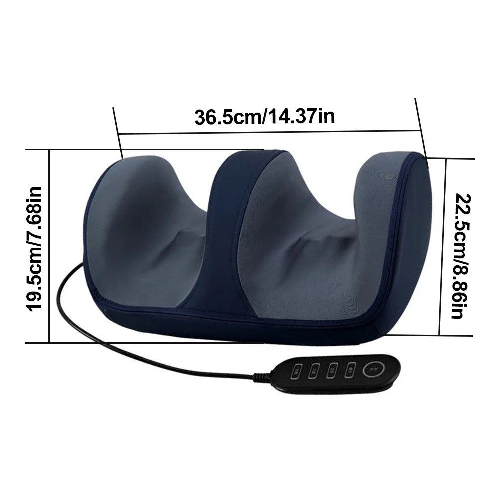 Shiatsu Foot Massager with Heat Hot Compress Circulation and Pain Relief Kneading Rolling for Feet Calf Leg Arm for Mom Dad Gift