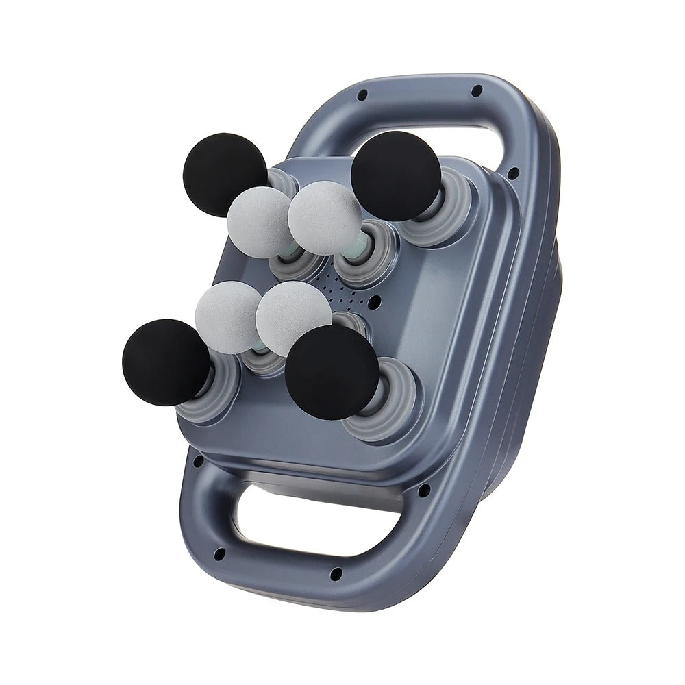 8-Head Fascia Gun High-Frequency Vibration Body Massage Gun Back and Waist Massager Neck Shoulder Massager Muscle masajeador