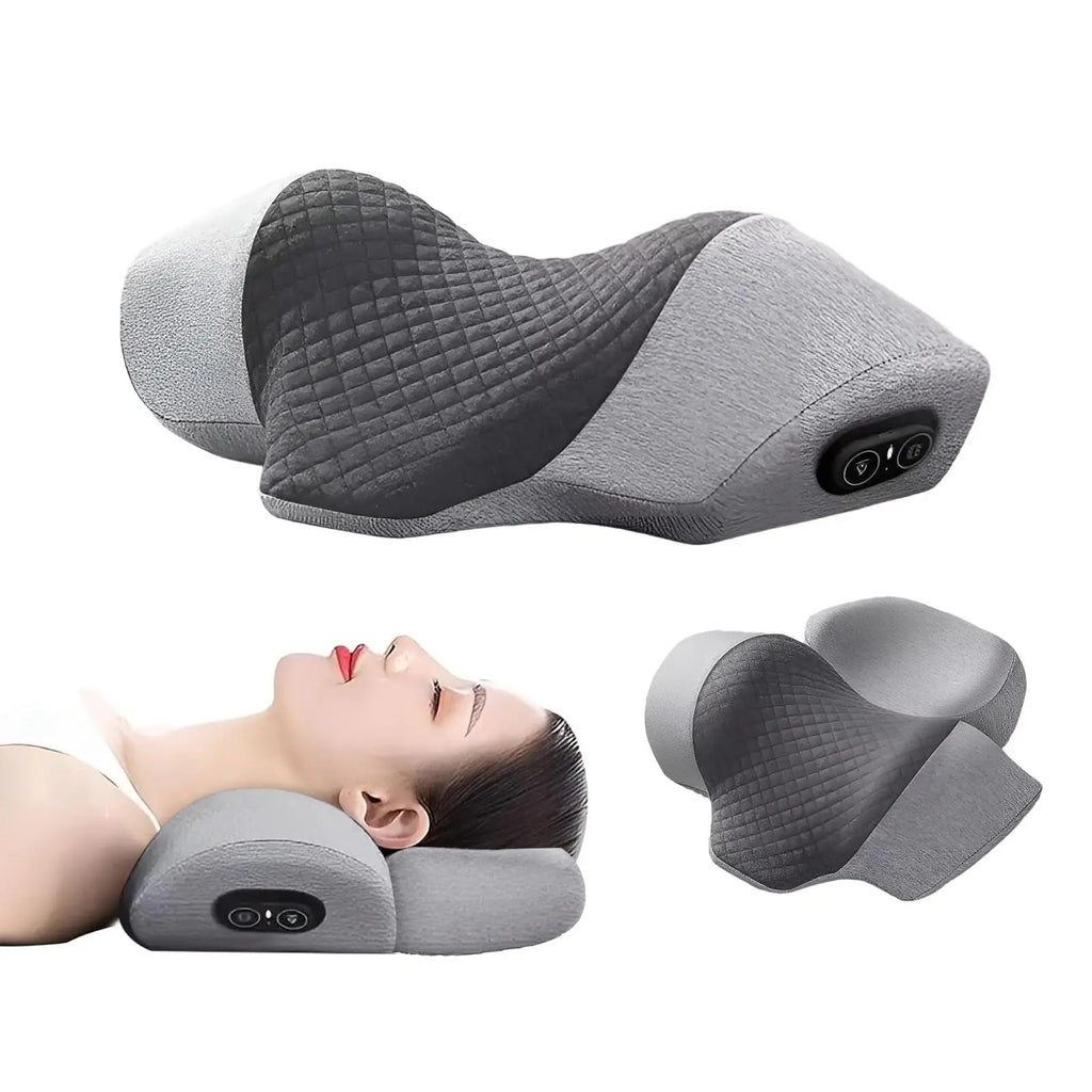 Callixe thera Pillow Massage Neck Hump, Callixe thera 3-in-1 Heated Pillow Traction Massager, Memory Foam Pillows